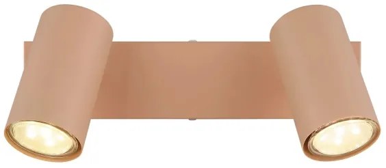 Globo 57911-2P - Bodové svietidlo ROBBY 2xGU10/25W/230V oranžová