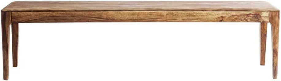 Lavica zo sheesamového dreva Kare Design Brooklyn, 140 cm