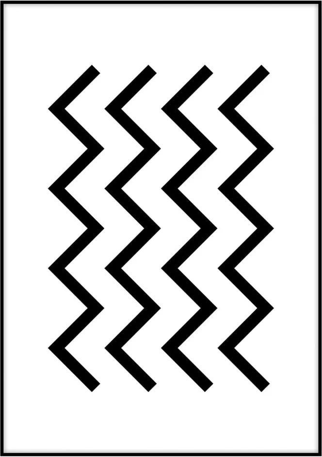 Plagát Imagioo Waves, 40 × 30 cm