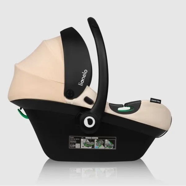 Lionelo - Autosedačka ASTRID i-Size 40-87 cm béžová