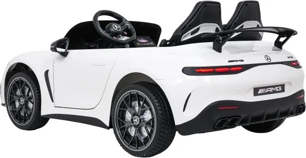 Elektrické autíčko Mercedes Benz GT63 AMG biele