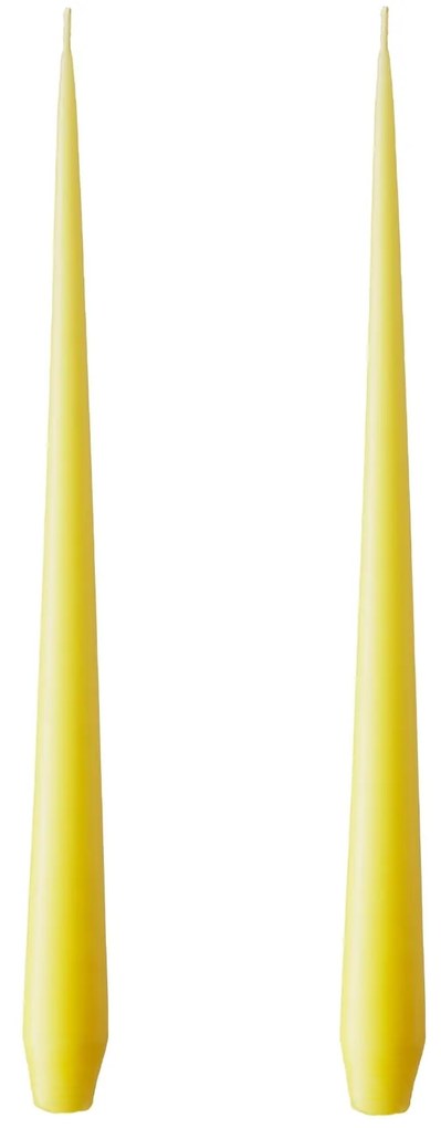 ester & erik Sviečka Taper 32 cm – 15 Lemon Drop – sada 2 ks
