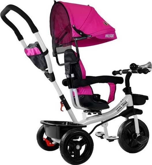 LEAN Toys Detská trojkolka PRO300 ružová