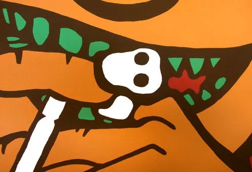 Ručne maľovaný POP Art obraz Gorillaz | rôzne rozmery