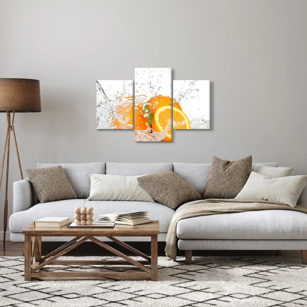 Obraz - Šťavnaté pomaranče (90x60 cm)