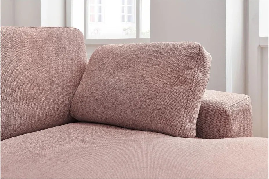 Ružová rohová pohovka Belair – Bobochic Paris