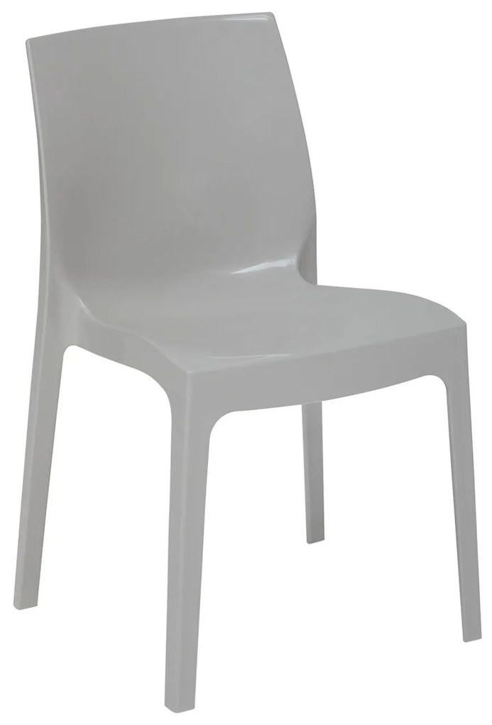 Dizajnová plastová stolička 52 × 50 × 81 cm SALESFEVER