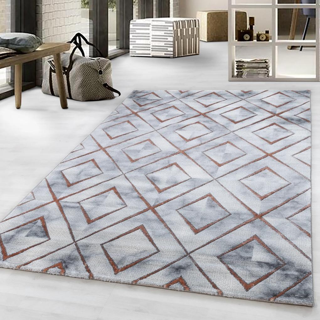 Ayyildiz Kusový koberec NAXOS 3811, Bronzová Rozmer koberca: 160 x 230 cm