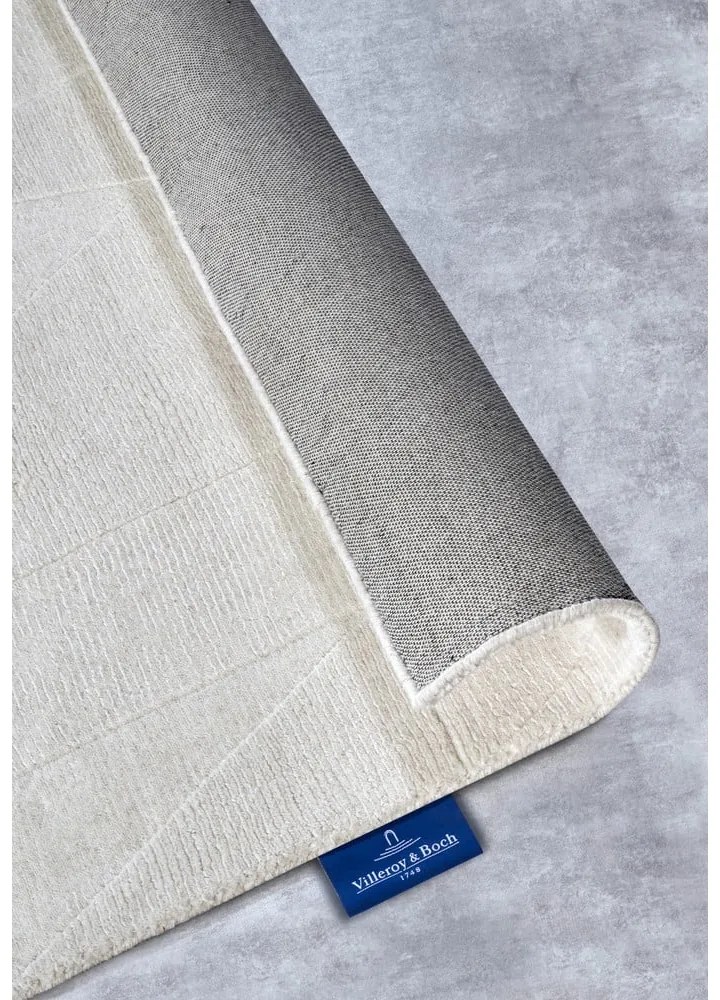 Krémovobiely ručne tkaný vlnený koberec 80x150 cm Ursule – Villeroy&Boch