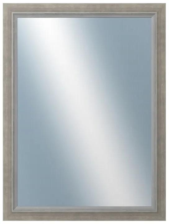DANTIK - Zrkadlo v rámu, rozmer s rámom 60x80 cm z lišty AMALFI šedá (3113)