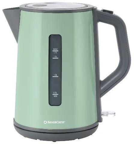 Silvercrest® Rýchlovarná kanvica Swkc 3000 F4/Swkc 2200 F4/Sowkc 3000 F4 (mentolová) (100392998)