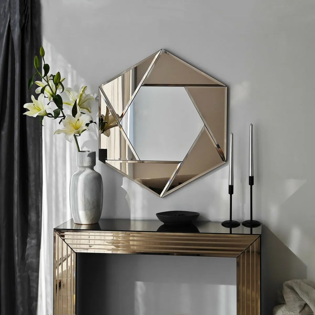Zrkadlo Status Bronze 60 x 70 cm