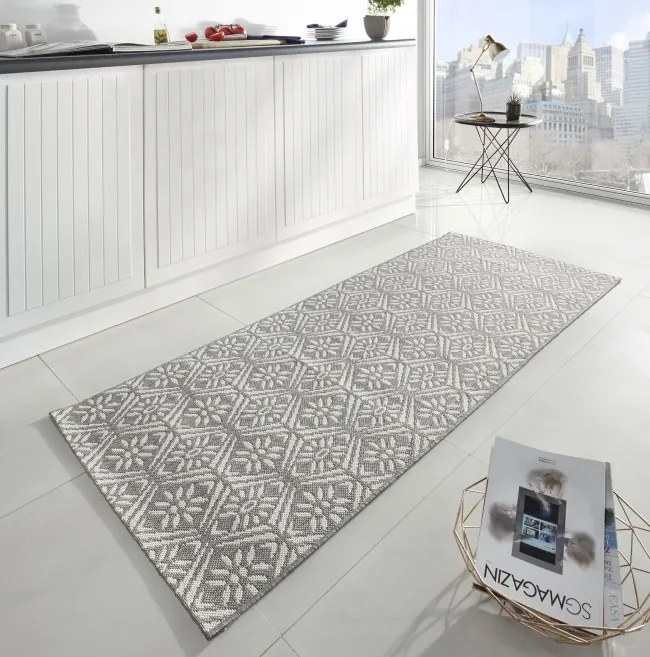 Koberec / Behúň Hanse Home Soho Creation sivý / krémový