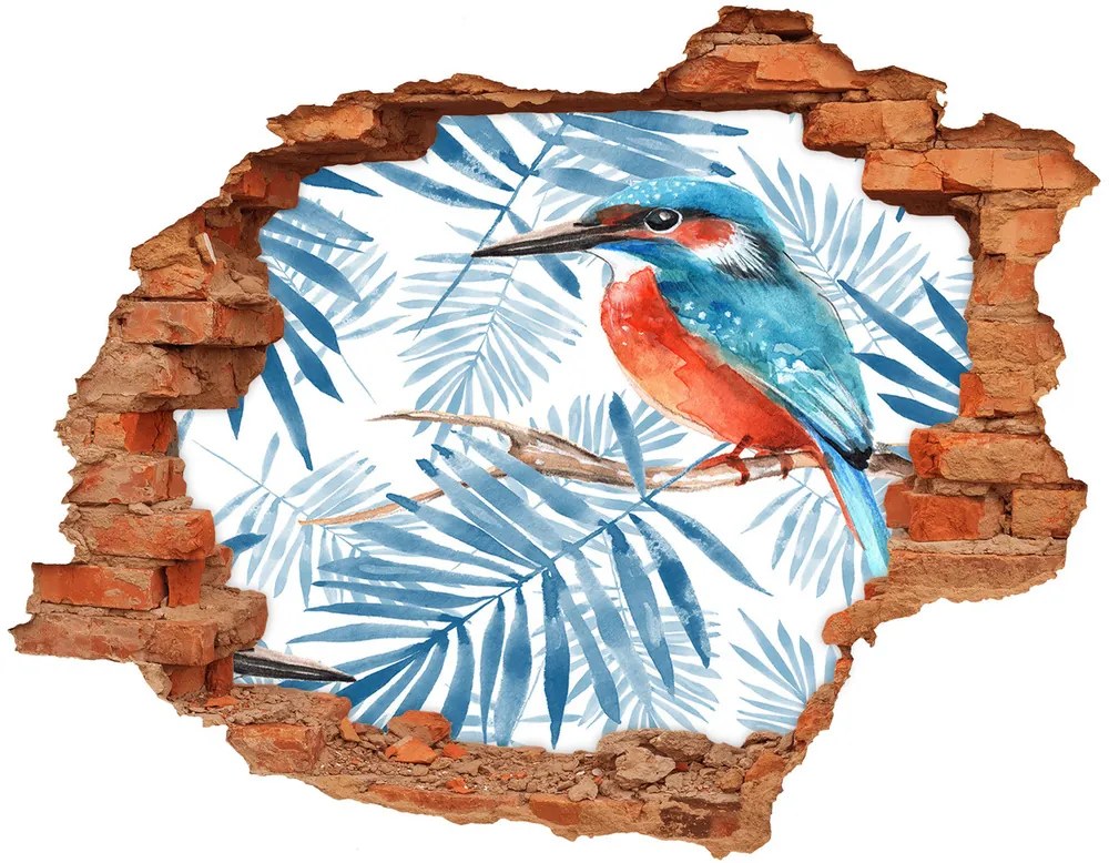 Diera 3D fototapeta Rastliny a bird nd-c-119518845