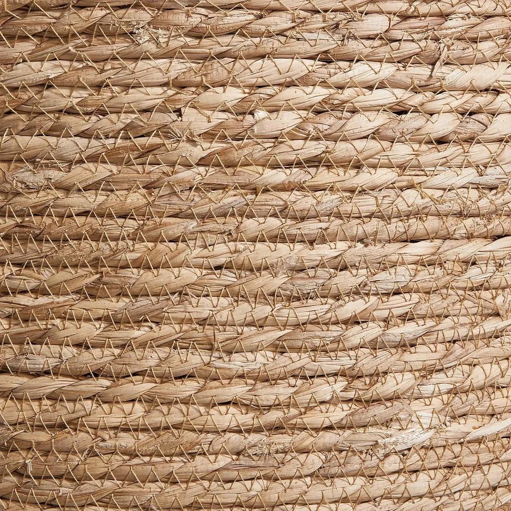 RUSH ROPE Kôš guľatý s viečkom 30 cm