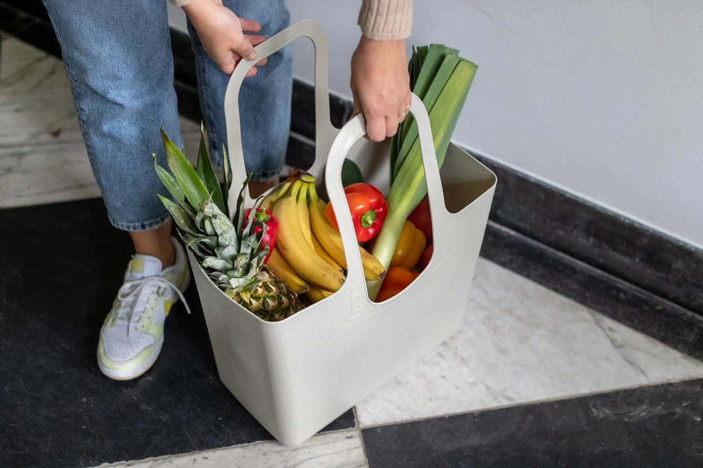 Taška Tasche Organic Nature XL sivá