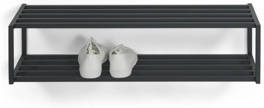 Čierny kovový stojan na topánky School – Spinder Design