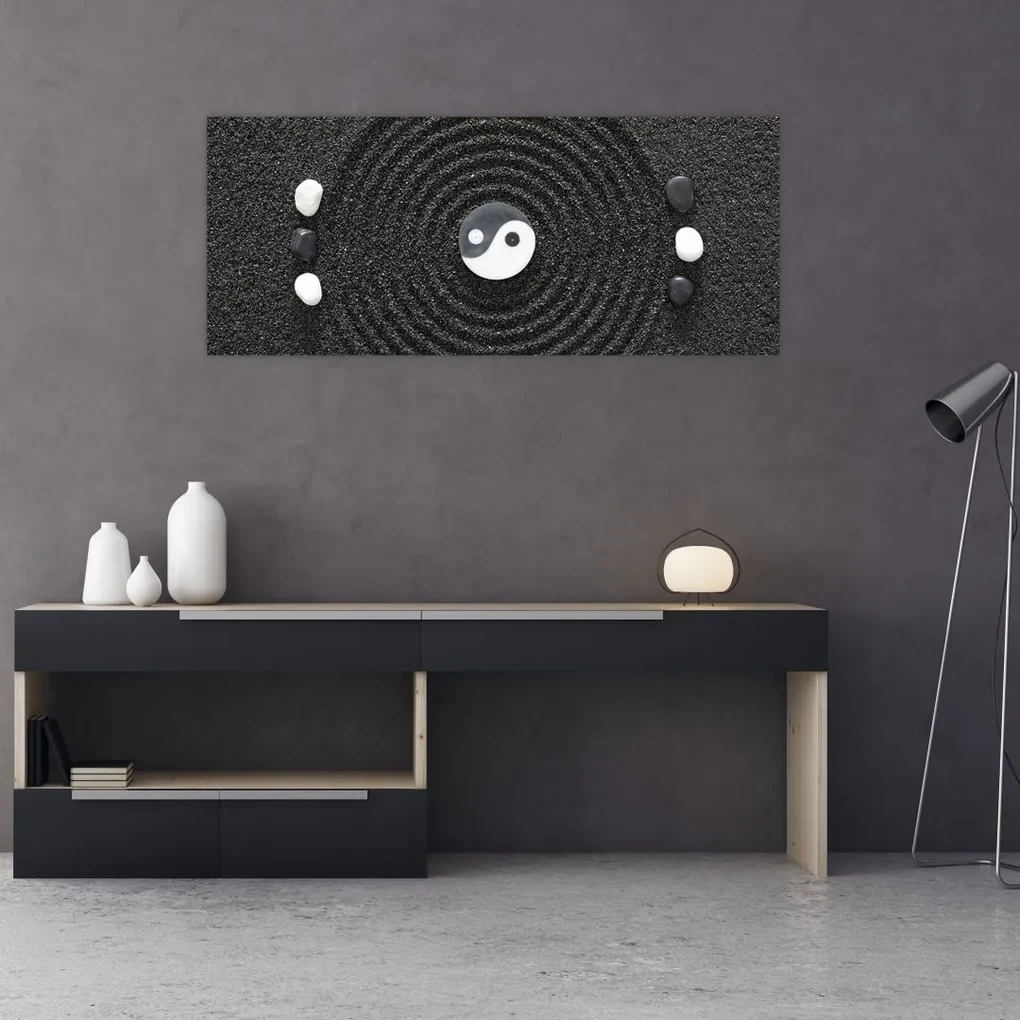 Obraz - Jin a Jang (120x50 cm)