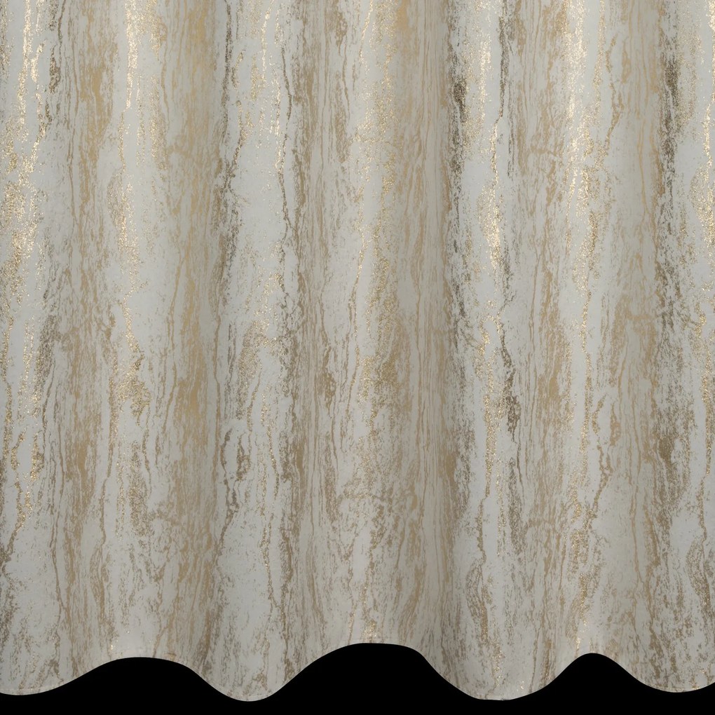 ZATEMŇOVACÍ ZÁVES NA KRÚŽKOCH ELISE 140X250 CM BIELA