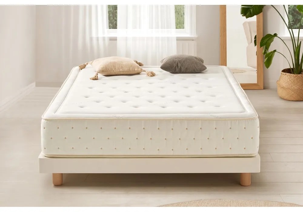 Tvrdý/stredne tvrdý obojstranný penový matrac 200x200 cm Premium Cashmere – Moonia