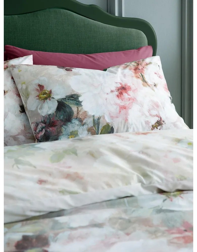 Bavlnené predĺžené obliečky na dvojlôžko 230x220 cm Rose Bloom – RHS