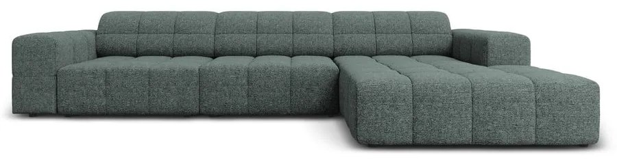 Tyrkysová rohová pohovka (pravý roh) Chicago – Cosmopolitan Design