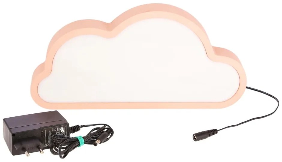 Ružová detská lampička Cloud - Candellux Lighting