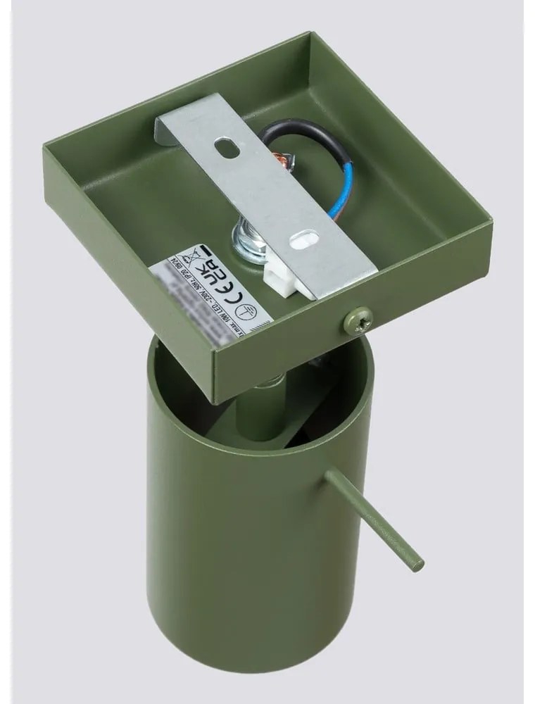 Zelené bodové svietidlo 8x16 cm Etna – Sollux