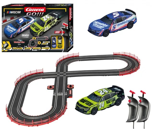 Pretekárska dráha Carrera Go 20062583 NASCAR 3,6m