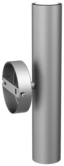 Nástenné svietidlo WALL 2xGU10/8W/230V strieborná