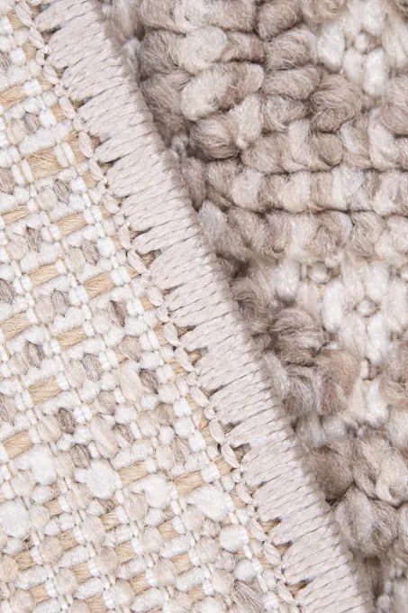 Koberec LENA E100A svetlohnedý / béžový