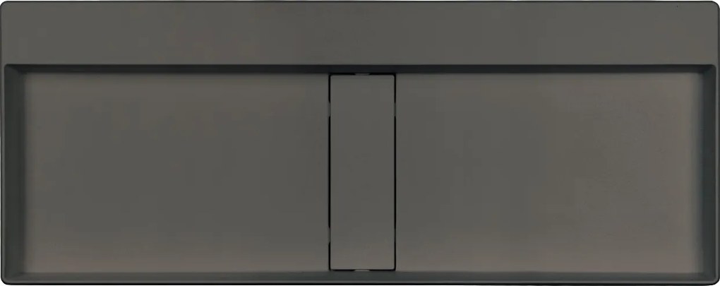 Deante Umývadlo na dosku Blur 100x40 cm - CQB TU1S, granit, antracit metalic