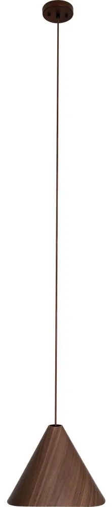 MAXLIGHT P0548 - Luster na lanku SAKURA 1xE27/60W/230V pr. 33,5 cm orech