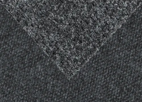 Koberce Breno Metrážny koberec REWIND 900 Braille 2266, šíře role 400 cm, sivá, čierna