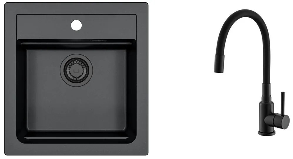 ALVEUS CZ SET ALVEUS ATROX 20 / 91 BLACK ADDITION + BATERIE MINTAS BLACK MATT