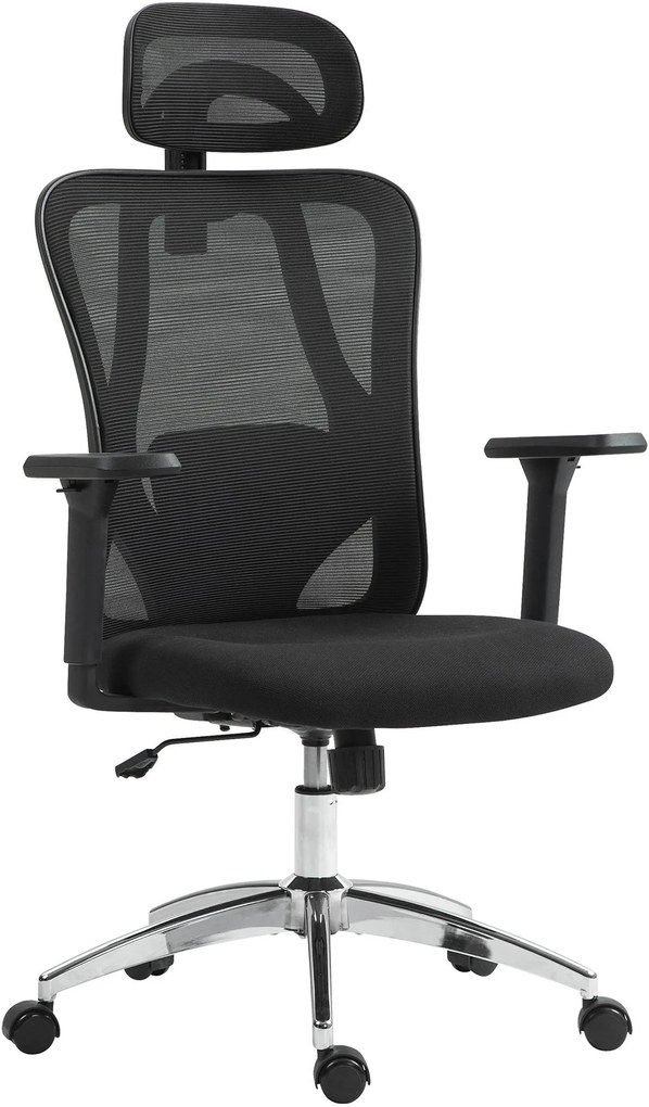 Design-Shop Kancelárska stolička Bryden - Čierna