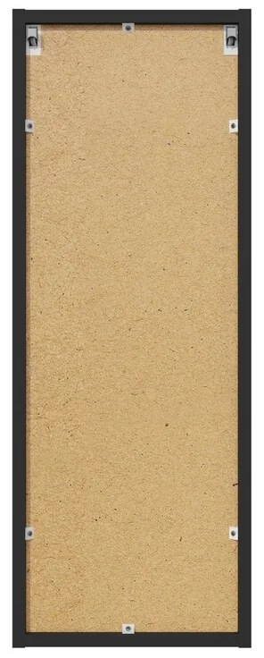Závěsná koupelnová skříňka Talia 80 cm matná černá/dub castello