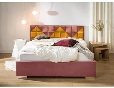 Rám postele s roštom FIBI FULL GR.8 140x200 ružový