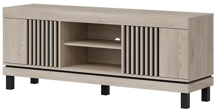 TV stolík Mati Mi01 Dub Crem/Čierna