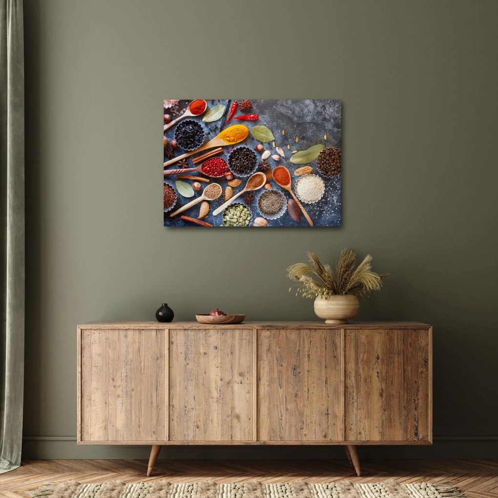 Obraz - Korenie (70x50 cm)