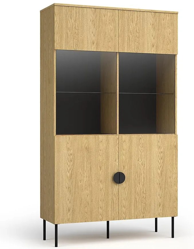 Vitrína Mond 2D 01-B dub