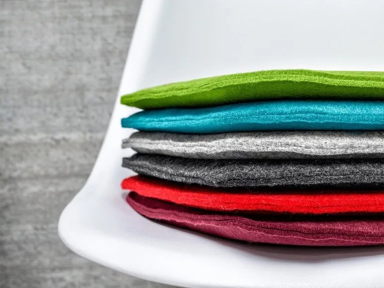 Magma Podložka na sedenie Avaro, 4 kusy (hranatý, sivá) (100247989)