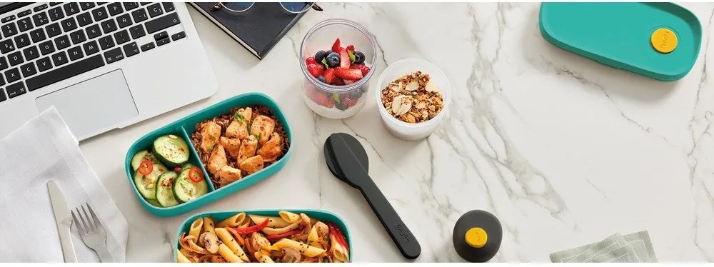 Delený desiatový box To Go – Lékué