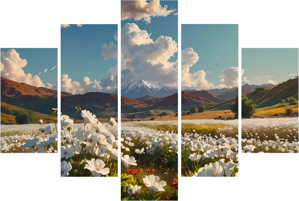 Obraz - Pokojná krajina (150x105 cm)