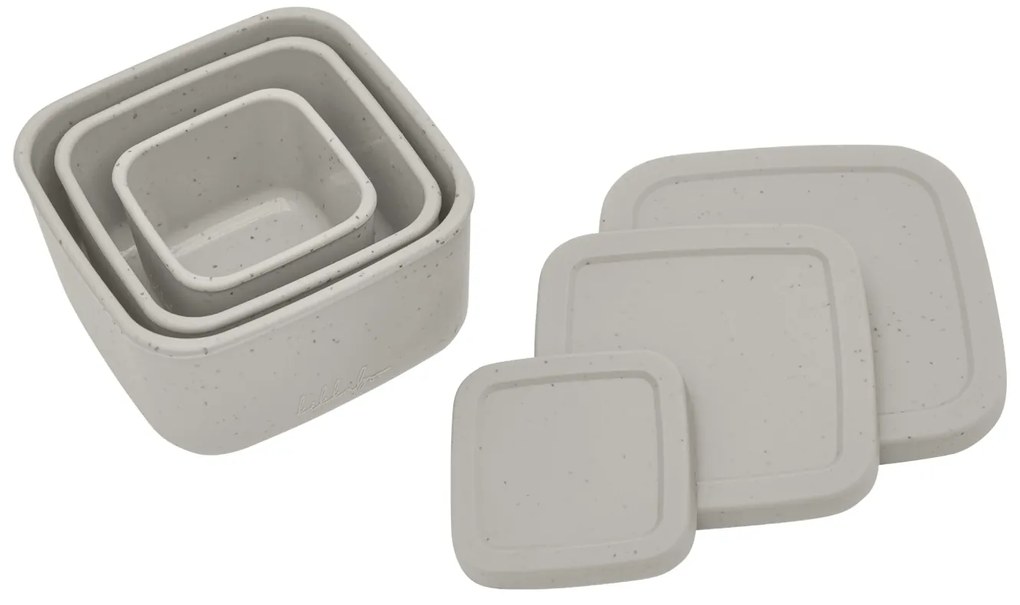 Sada boxov na desiatu 3 ks Platinum Silicone Sand