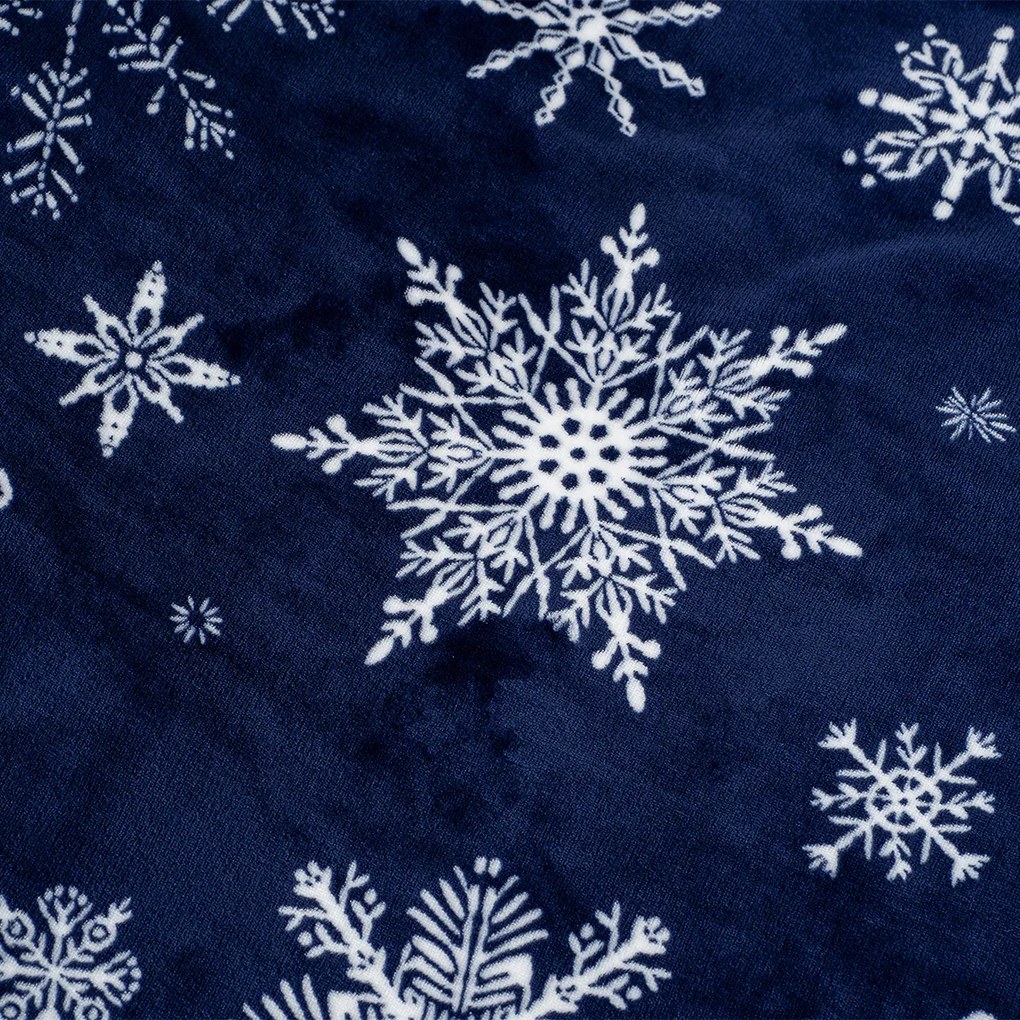4Home Obliečky mikroflanel Midnight Snowfall, 160 x 200 cm, 70 x 80 cm