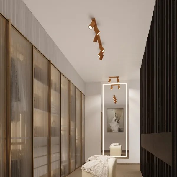 Brilagi - Bodové svietidlo CRESTO 2xGU10/10W/230V zlatá