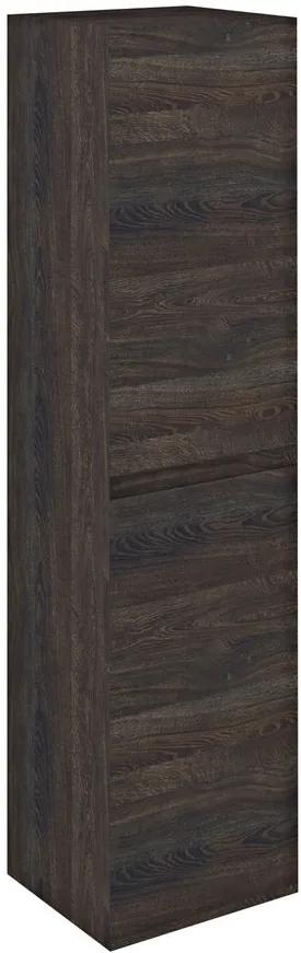 Sapho, MORIAN vysoká skrinka 35x140x30cm, dub čierny, MR189
