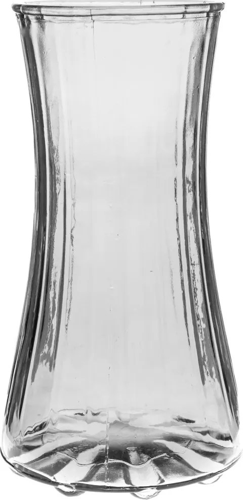 Sklenená váza Nigella 23,5 cm, číra