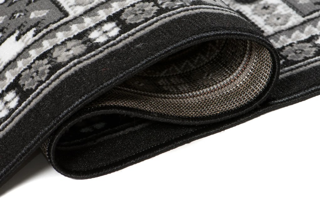 TA Koberec 9162A ČIERNA EUFRAT ESM Rozmer: 200x300 cm